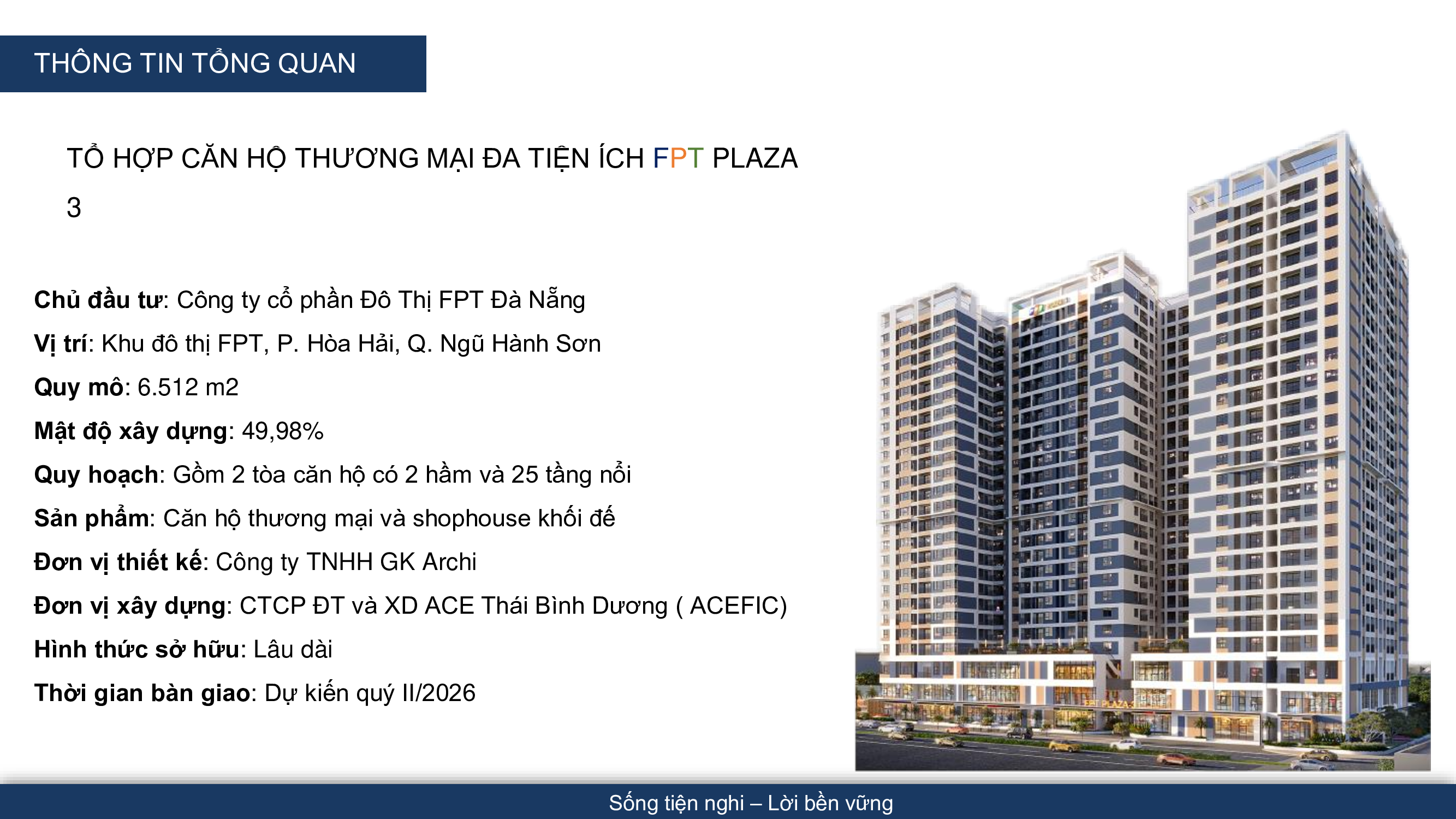 thong tin can ho FPT Plaza 3 Đà Nẵng